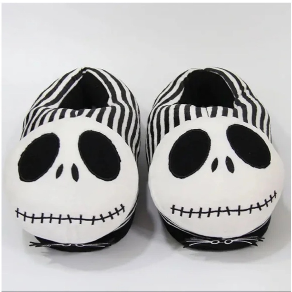 Jack Night Before Christmas Striped Black and White
